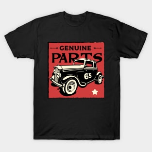 Vintage Genuine Car Parts T-Shirt